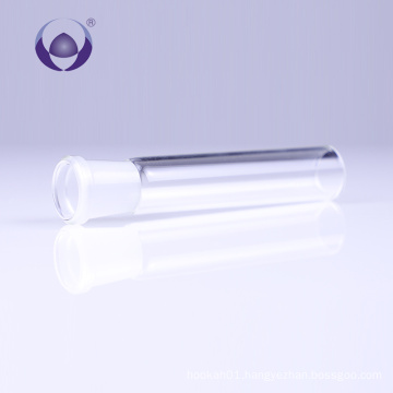 Color can be customized Clear borosilicate Inside diameter14mm ground glass joint  tips